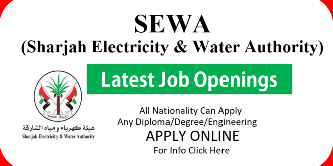 Sewa Careers In Dubai Uae April 2020 Apply Now