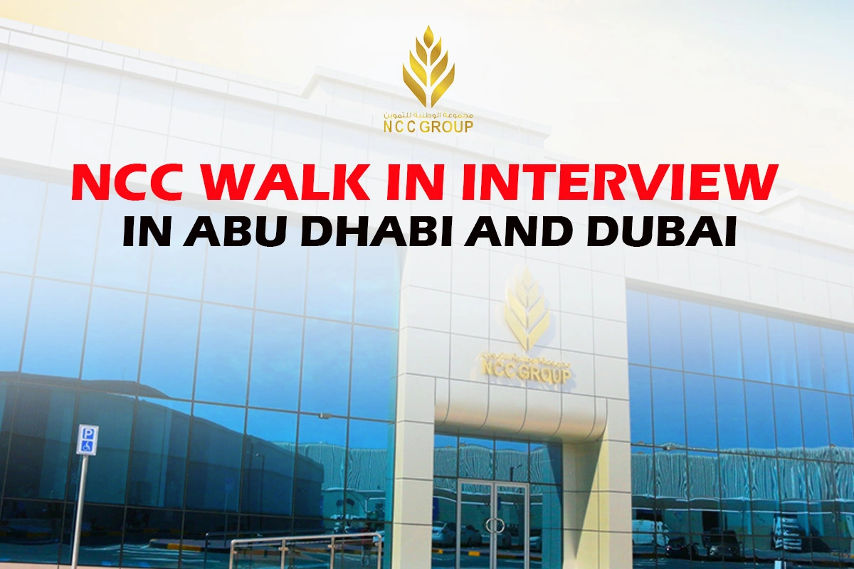 NCC Walk in Interview Abu Dhabi