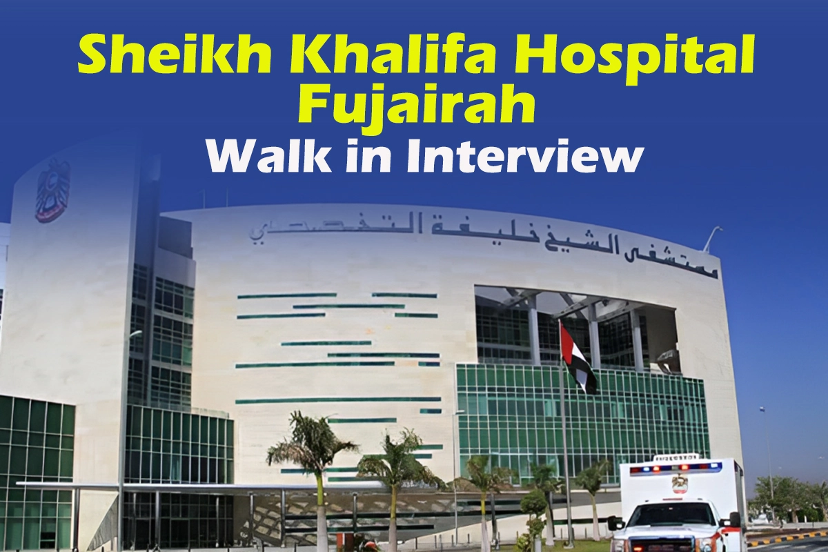 Sheikh Khalifa Hospital Jobs
