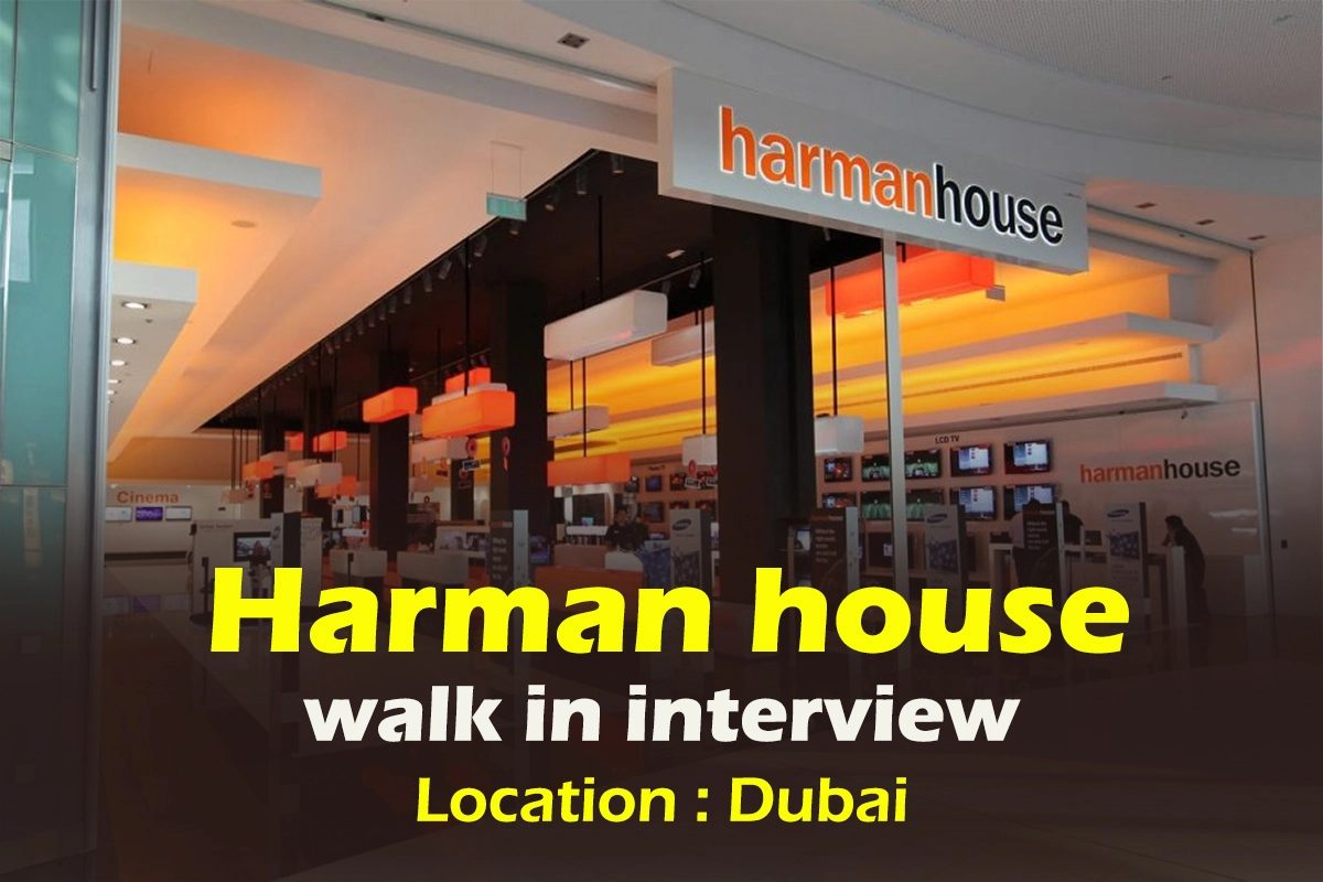 Harman house walk in interview