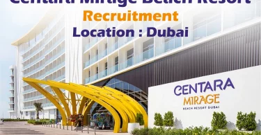 Centara Mirage Resort Jobs
