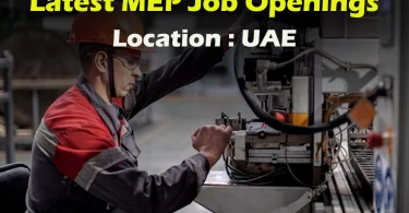 MEP Job Openings UAE