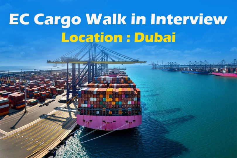 EC Cargo walk in interview