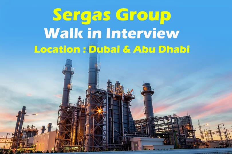 Sergas walk in interview