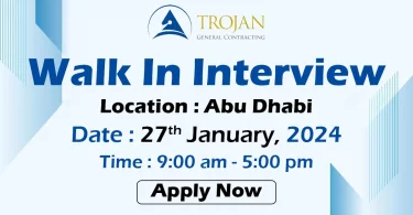 Trojan Walk in Interview Abu Dhabi