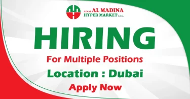 Al Madina Hypermarket Recruitment Dubai