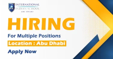 International Indian School Recruitments Abu Dhabi