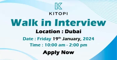 Kitopi Walk in Interview in Dubai