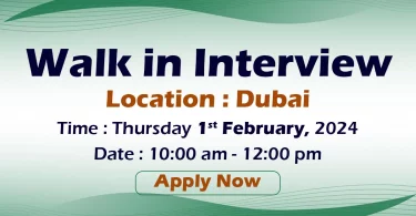 Telecom Walk in Interview in Dubai