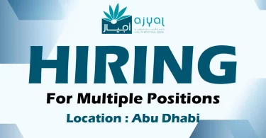 Ajyal School Recruitments in Abu Dhabi