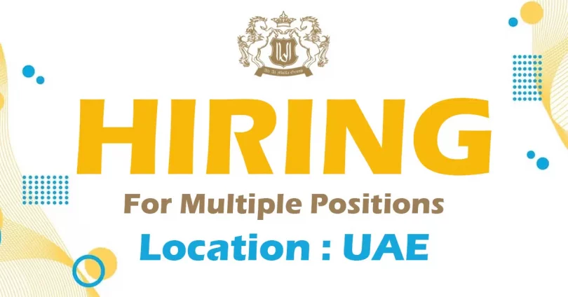 Ali Al Mulla Group Recruitments in UAE