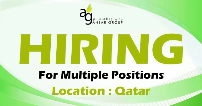Ansar Group Recruitments in Qatar