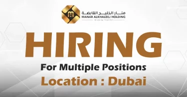 Manar Al Khaleej Recruitments in Dubai