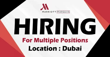 Marriott Hotel Recruitments in Dubai