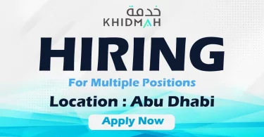 Khidmah Recruitments in Abu Dhabi