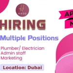 Hadd Technical Service Recruitments in Dubai