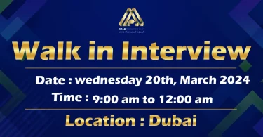 Star Services Walk in Interview in Dubai